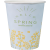 WELLSACUP papírové kelímky, 50 ks - jaro