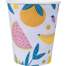 WELLSACUP papírové kelímky, 50 ks -  léto