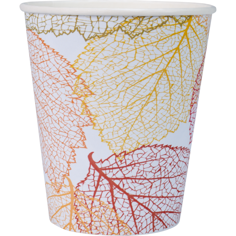 WELLSACUP papírové kelímky, 50 ks - podzim