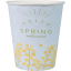 WELLSACUP papírové kelímky, 50 ks - jaro