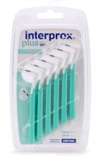 INTERPROX PLUS MICRO mezizubní kartáček 0,56 mm zelený, 6 ks