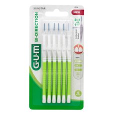 GUM Bi-Direction mezizubní kartáček 0,70 mm zelený, 6ks