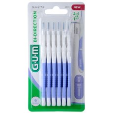 GUM Bi-direction mezizubní kartáček 0,60 mm fialový 6 ks