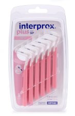INTERPROX PLUS NANO mezizubní kartáček 0,38 mm růžový, 6 ks
