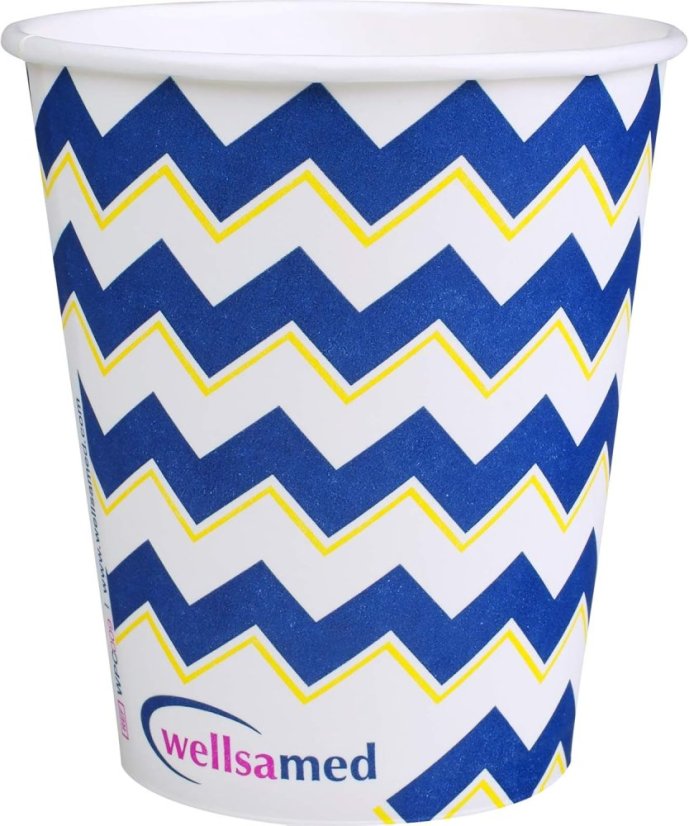 WELLSACUP papírové kelímky, 50 ks - ZigZag