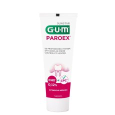 GUM Paroex gelová zubní pasta 0,12% CHX, 75ml