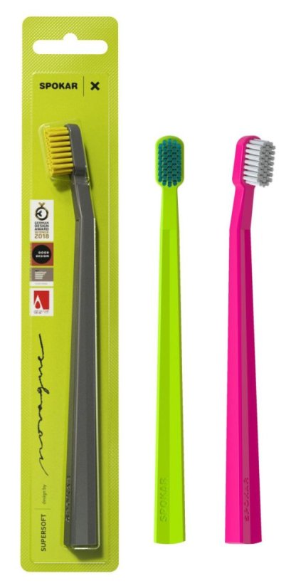 SPOKAR X zubní kartáček SUPERSOFT SPOKAR X zubní kartáček SUPERSOFT