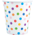 WELLSACUP papírové kelímky, 50 ks - puntíky