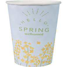 WELLSACUP papírové kelímky, 50 ks - jaro