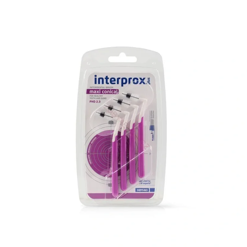 INTERPROX PLUS MAXI mezizubní kartáček 0,94 mm fialový, 4ks
